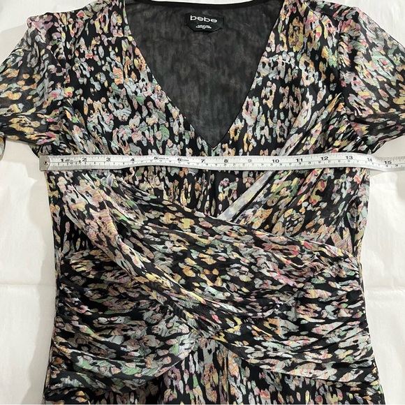 BEBE MESH PRINTED BODY SUIT - Picture 13 of 15